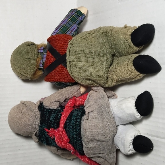 Albert E Price Porcelain Ragamuffin Dolls Boy Girl Shelf sitter - Picture 3 of 8